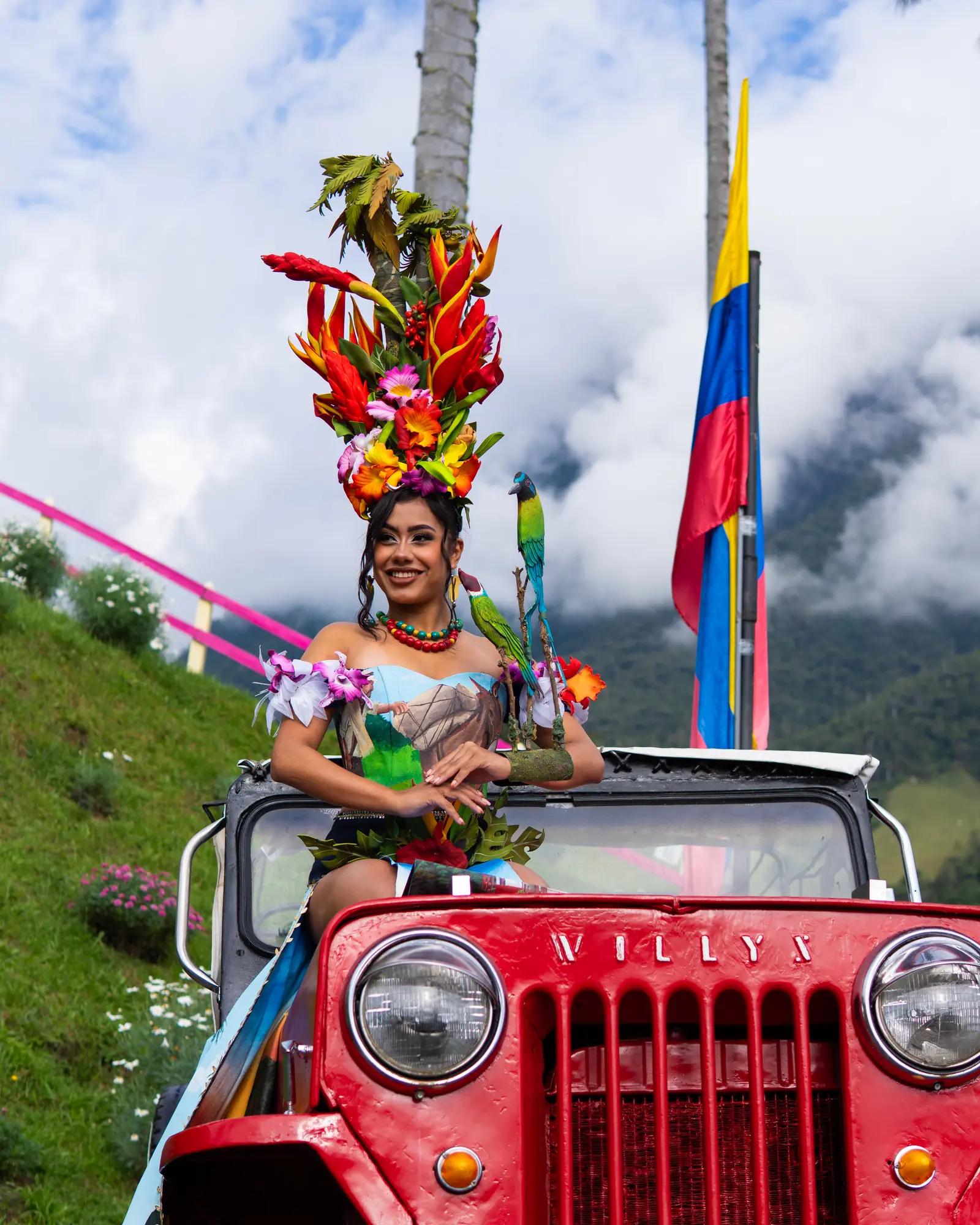 Paisaje Cultural con Traje